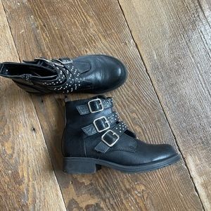 Treasure & Bond Triple Strap Moto Boot Sz 1